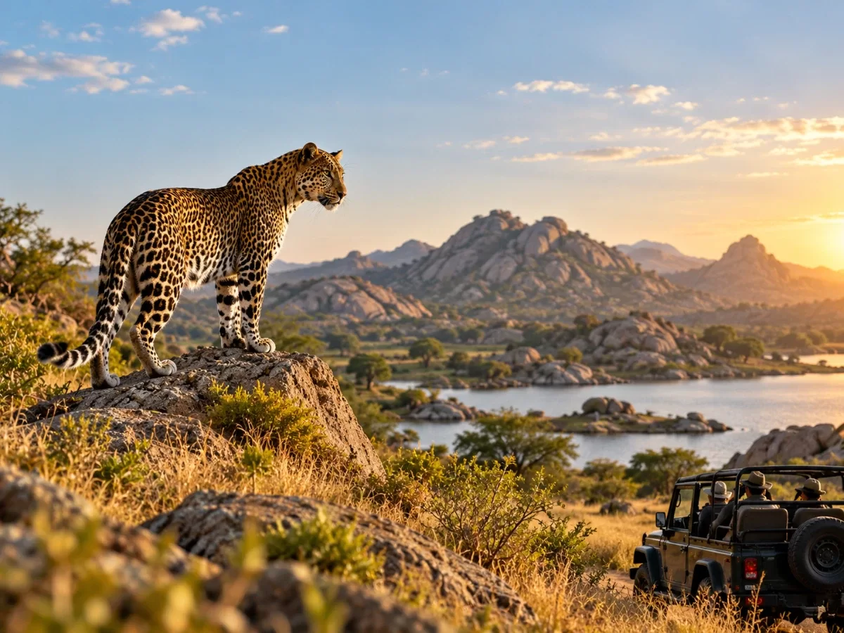 Leopard Safari in Jawai Hills